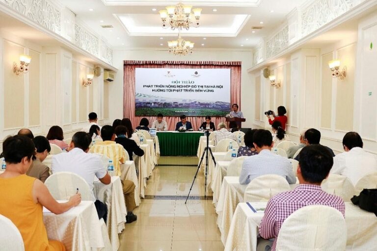 Nông nghiệp đô thị làm mới không gian đô thị