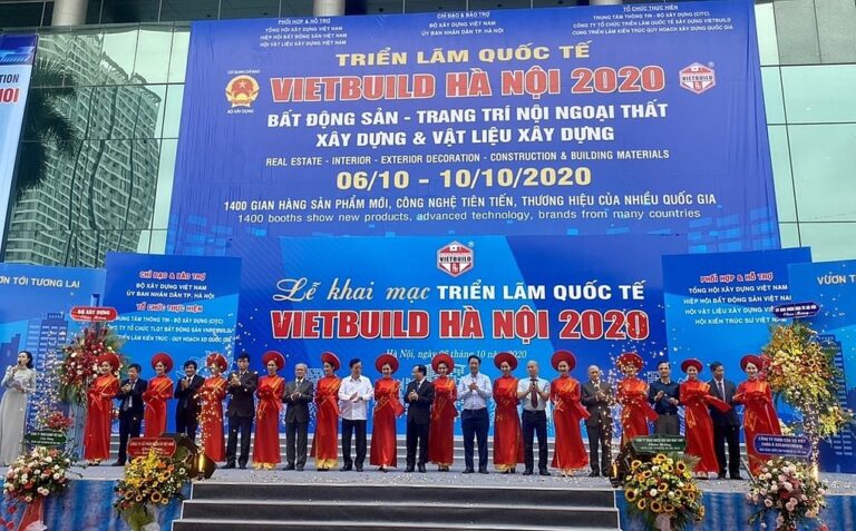 Gần 1.400 gian hàng tham gia Vietbuild Hà Nội 2020