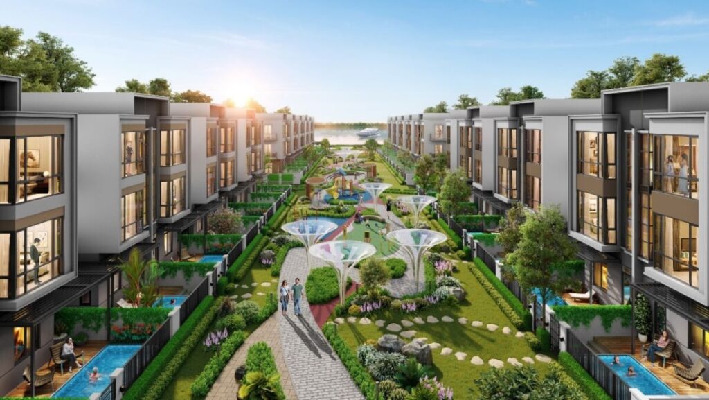 Khai trương khu phố phong cách châu Âu tại dự án đô thị sinh thái thông minh Aqua City