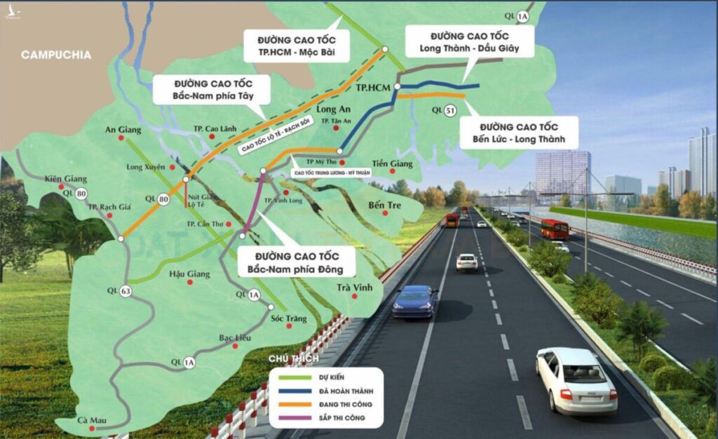 Vì sao miền Tây chỉ có 40 cây số đường cao tốc?