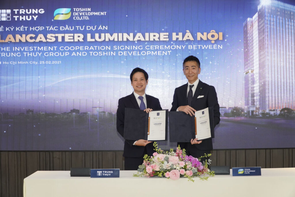 Tập đoàn Takashimaya cùng Tập đoàn Trung Thủy đầu tư dự án phức hợp Lancaster Luminaire