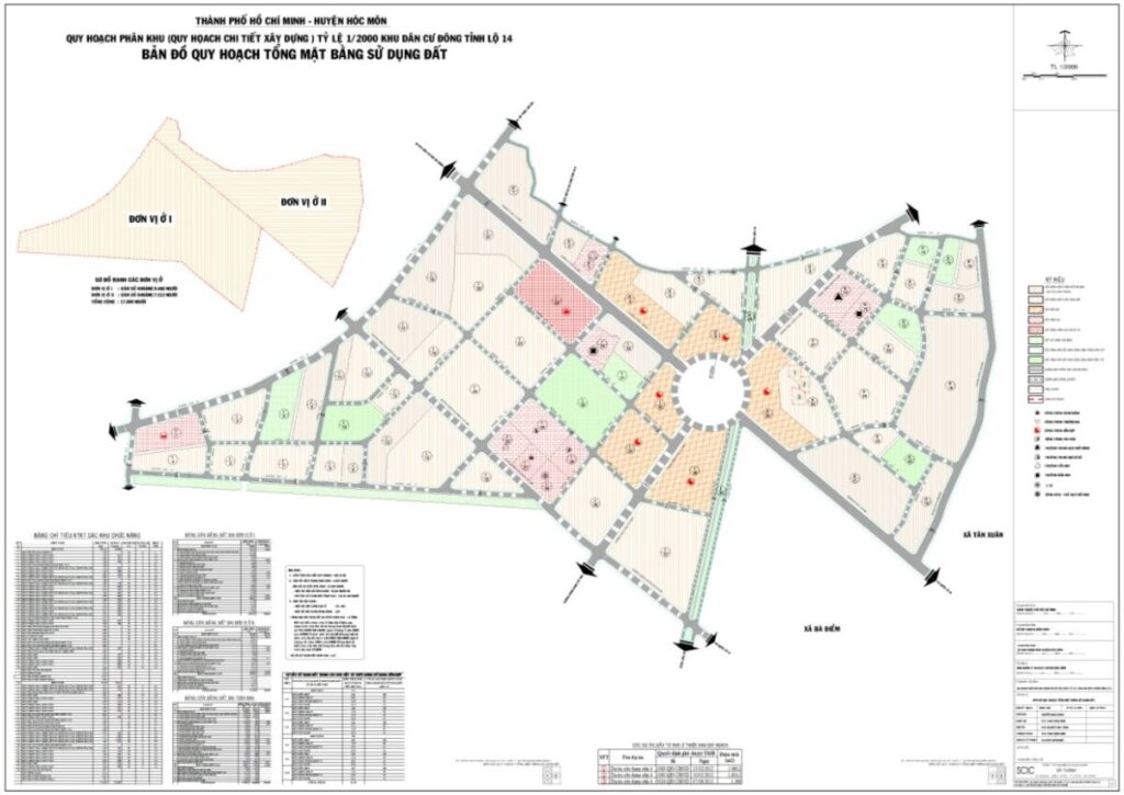 Duyệt quy hoạch 1/2000 hai khu dân cư kế nhau ở Hóc Môn