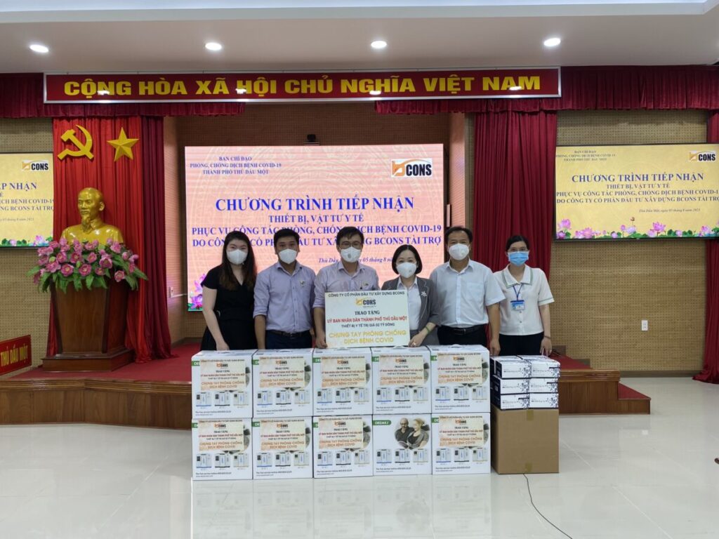 Tập đoàn Bcons chung tay đẩy lùi dịch Covid-19