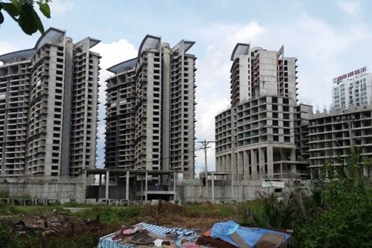 Nỗi lo với hàng tồn kho bất động sản từ các dự án dang dở