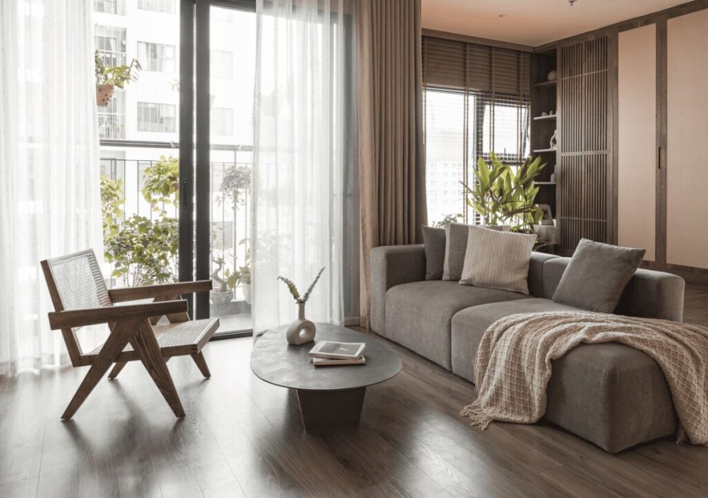 Bất ngờ với 4 cách thiết kế hợp lý cho căn hộ 85m2 của vợ chồng trẻ